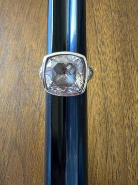 Rare Angela by John Hardy Sterling Silver 925 14K CZ Ring